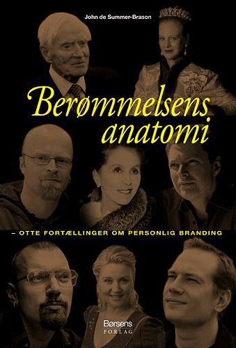 Omslagsdesign "Berømmelsens Anatomi": Michael Tonning/Kontrapunkt.